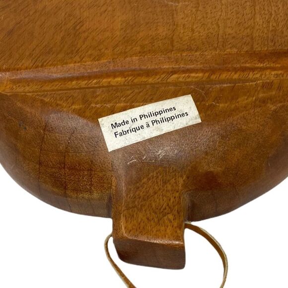 🆕 Wood Lemon Shaped Bowl - Picture 4 of 9